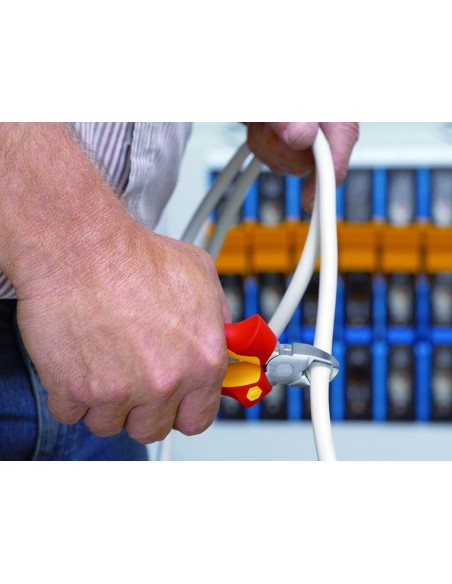 Wiha Zangen Set Professional electric Kombi-, Flachrundzange, Seitenschneider 3-tlg. (26852)