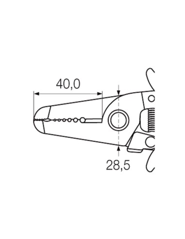 Wiha Stripping pliers Electronic Stripping...