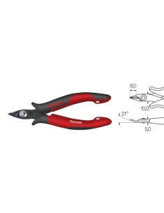 Wiha Diagonal cutters Electronic narrow, pointed head and...