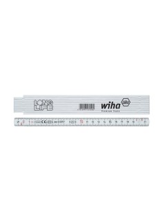 Wiha Mètre pliant Longlife® 2 m métrique, 10 branches...