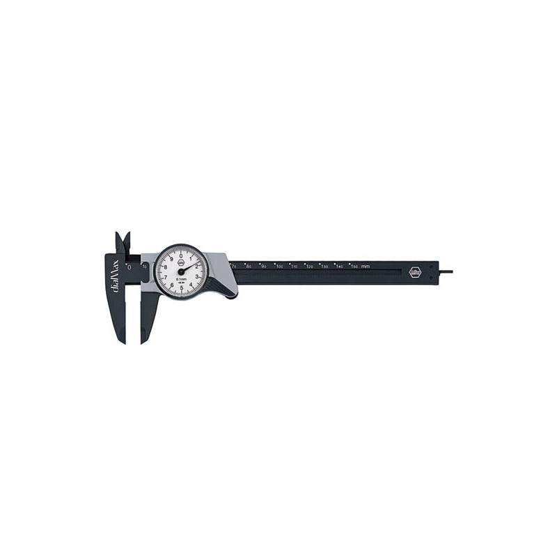 Wiha Uhrmessschieber dialMax® Ablesung 0,1 mm (27082) 150 mm