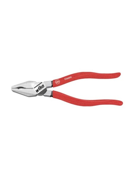 Wiha Pince universelle Classic avec DynamicJoint® et OptiGrip avec taillant extra long sous blister (27325) 160 mm