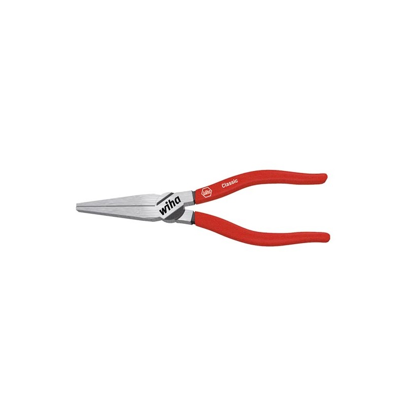 Wiha Long flat-nose pliers Classic in blister pack (27344) 160 mm
