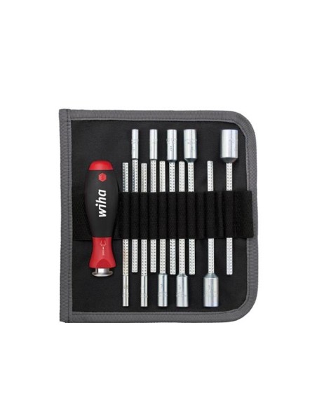 Wiha Screwdriver with interchangeable blade set SYSTEM 6 Hexagon nut driver 12-pcs. (27713)