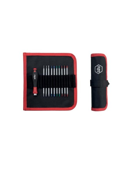 Wiha Schraubendreher mit Wechselklingen Set SYSTEM 4 gemischt 11-tlg. (27820)