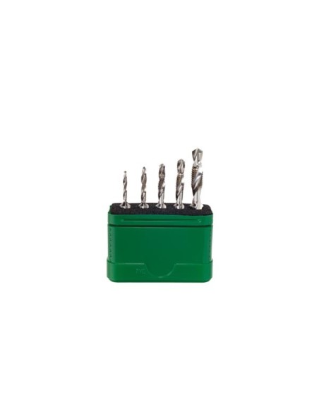 Wiha Kombigewindebohrer-Bit Set 5-tlg. 1/4" (28026)