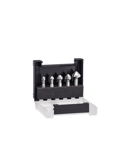 Wiha Jeu d'embouts fraises coniques 1/4" 5 pcs (28027)