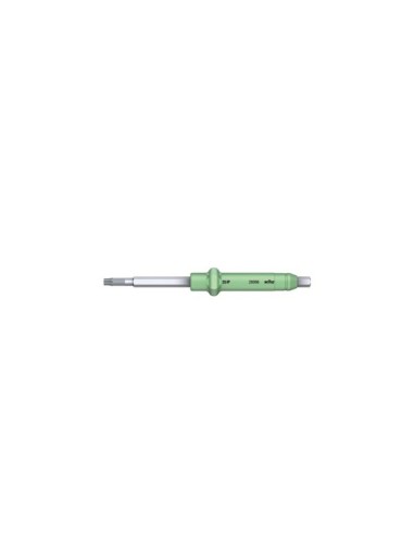 Wiha Varilla intercambiable TORX PLUS® para destornillador dinamométrico con mango corredizo (28742) 25IP x 130 mm, 15 Nm