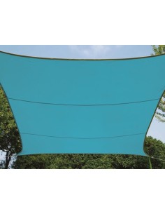 VOILE SOLAIRE - RECTANGULAIRE - 2 x 3 m - COULEUR : BLEU... 2
