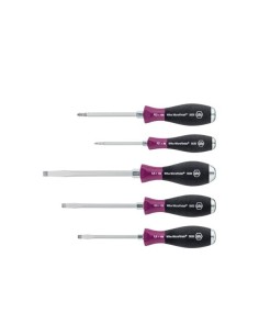 Wiha Jeu de tournevis MicroFinish Fente, Pozidriv avec...