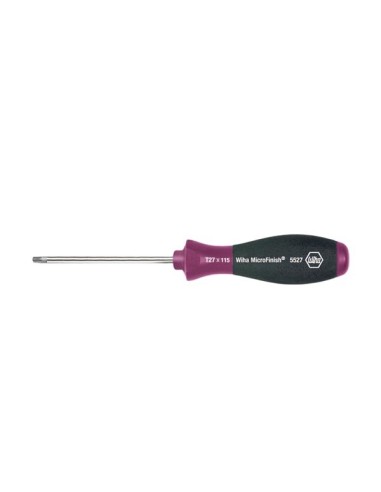 Wiha Schroevendraaier MicroFinish TORX® met ronde schacht (29163) T15 x 80 mm