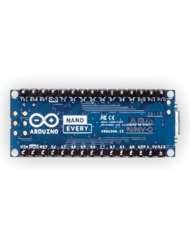 ARDUINO®  NANO EVERY MIT HEADER