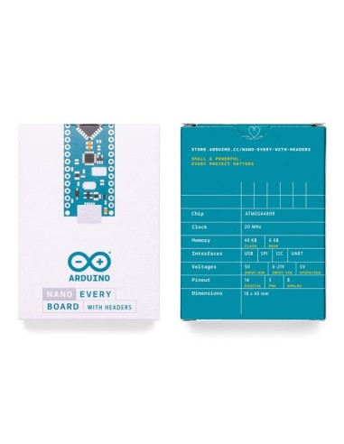 ARDUINO®  NANO EVERY MIT HEADER