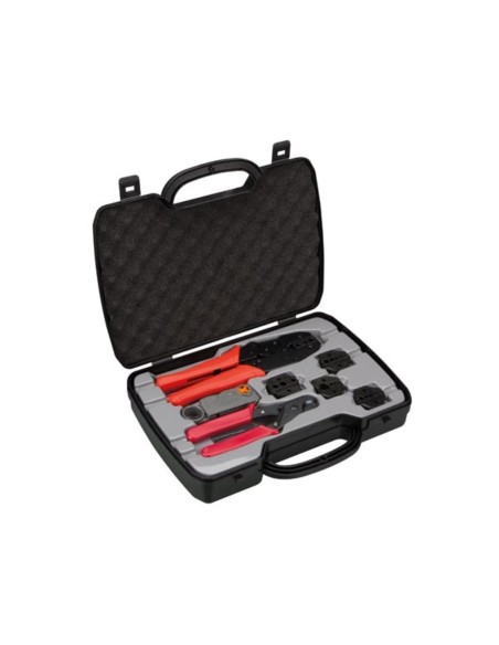 KIT COMPLET AVEC PINCE À SERTIR POUR COAX