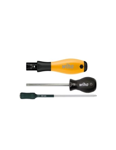 Wiha Torque screwdriver TorqueVario®-S ESD variably settable torque limit (30495) 0,8-5,0 Nm, 4 mm