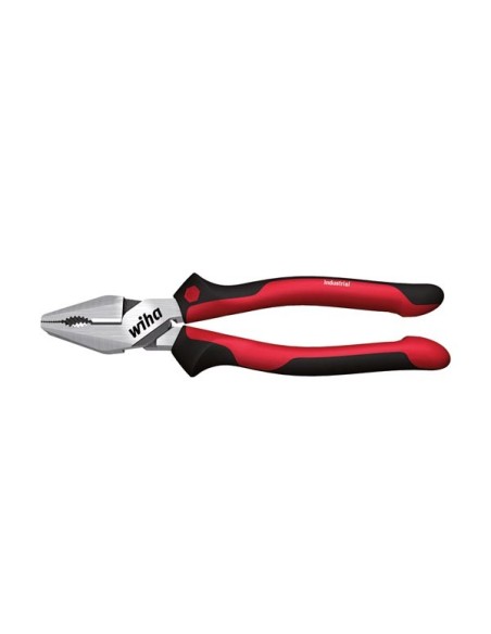 Wiha High-leverage combination pliers Industrial with DynamicJoint® and OptiGrip with extra long cutting edge (32320) 225 mm