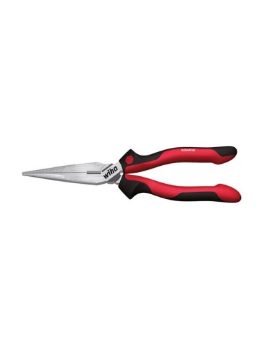 Wiha Industrial needle nose pliers with cutting edge straight shape (32322) 160 mm