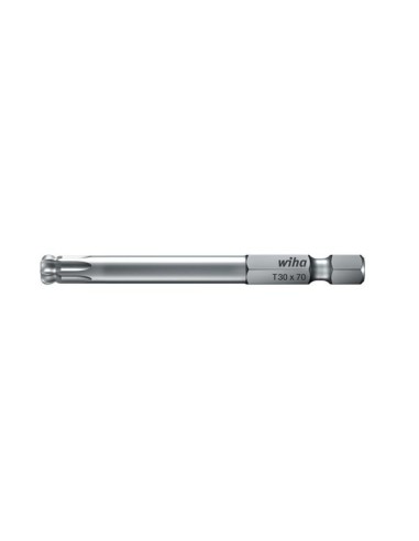 Wiha Bit Professional TORX® con cabeza esférica de 1/4" (32411) T20 x 50 mm