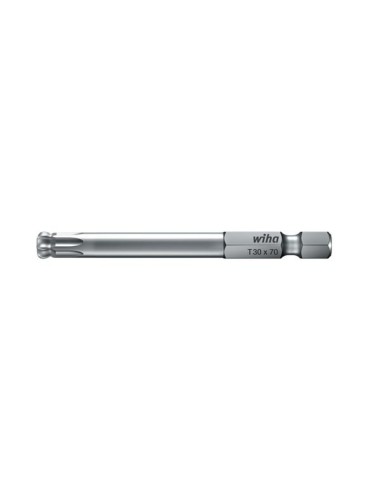 Wiha Bit Professional TORX® con cabeza esférica de 1/4" (32412) T25 x 50 mm