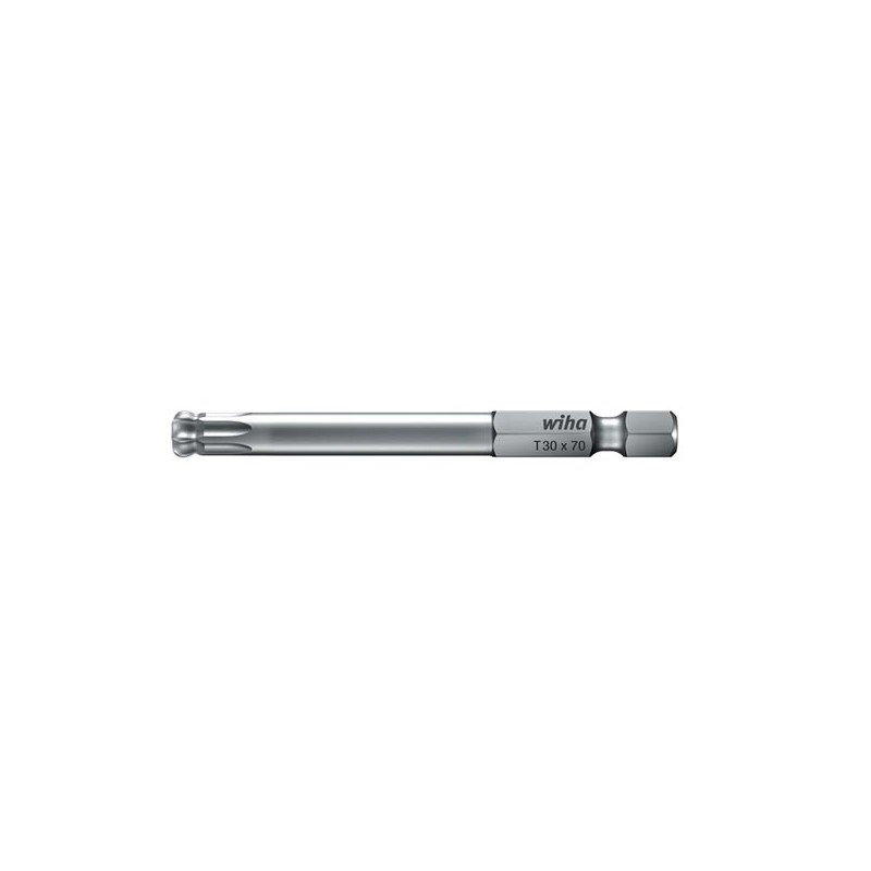 Wiha Bit Professional 70 mm TORX® kogelkop 1/4" (32418) T15