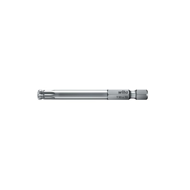 Wiha Bit Professional 70 mm TORX® kogelkop 1/4" (32423) T30