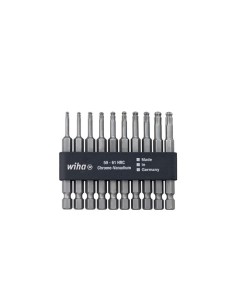 Wiha Bitset Professional 70 mm TORX® kogelkop 1/4" in...