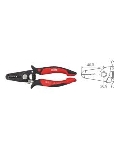 Wiha Afstriptang Electronic stripposities 0,8-2,6 mm...