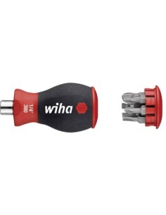 Wiha Schroevendraaier met bitmagazijn magnetisch...