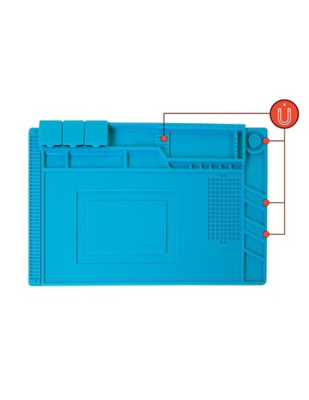 SILICONE SOLDERING MAT - 450 x 300 mm