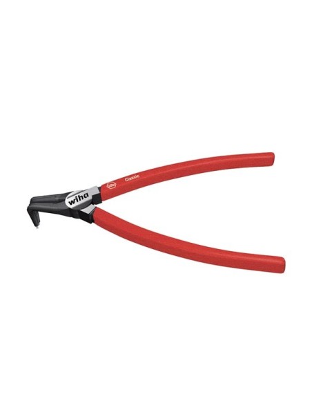 Wiha Circlip pliers Classic with MagicTips® for outer rings (shafts), angled (34704) A 11, 140 mm