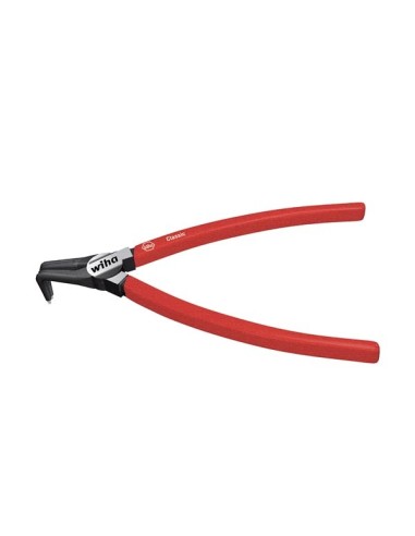 Wiha Circlip pliers Classic with MagicTips® for outer rings (shafts), angled (34706) A 31, 240 mm