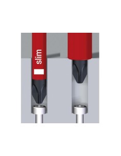 Wiha Tournevis SoftFinish® electric slimFix Fente (35391)... 2