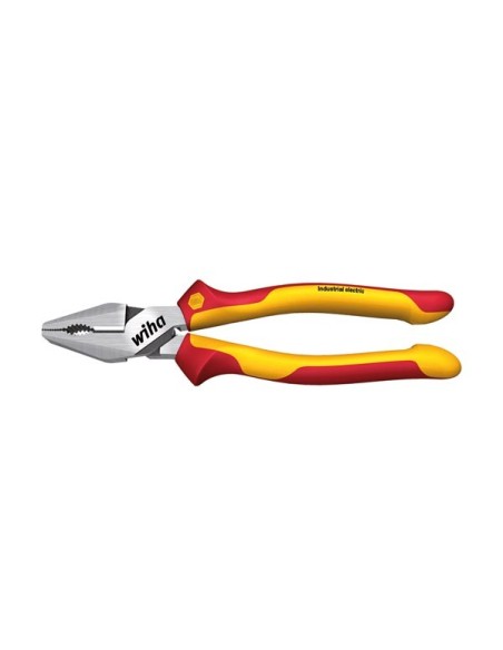 Wiha High-leverage industrial electric combination pliers with DynamicJoint® and OptiGrip (35465) 225 mm