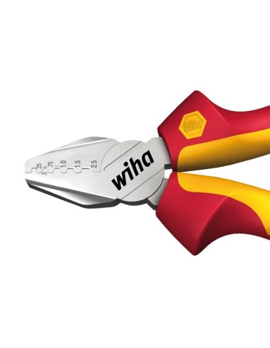 Wiha Pince à sertir pour embouts de câble...