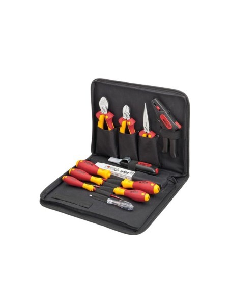 Wiha Gereedschapset elektricien assorti 12-delig in etui (36389)