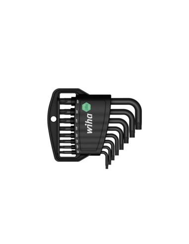 Wiha L-key set in Classic holder TORX PLUS®, 8-pcs. in black oxidised (36459)