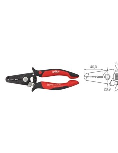 Wiha Afstriptang Electronic stripposities 0,8-2,6 mm...