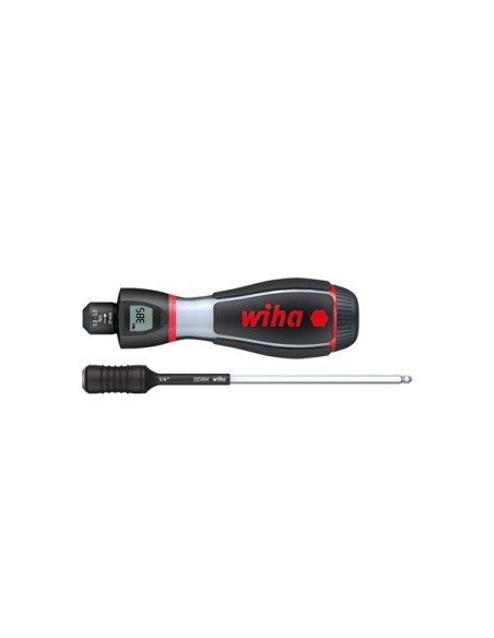 Wiha Drehmoment-Schraubendreher iTorque® mit Digitalskala (36886) 0,4-1,5 Nm, 60-210 in.oz, 4 mm