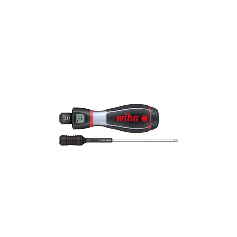 Wiha Torque screwdriver iTorque® with digital scale (36887) 0,8-3,0 Nm, 7-26 in.Ibs, 4 mm