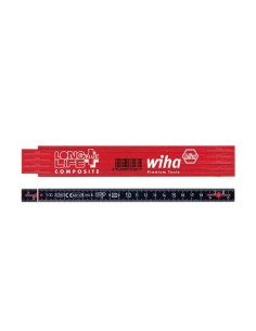 Wiha Folding ruler LongLife Plus Composite 2 m metric, 10...