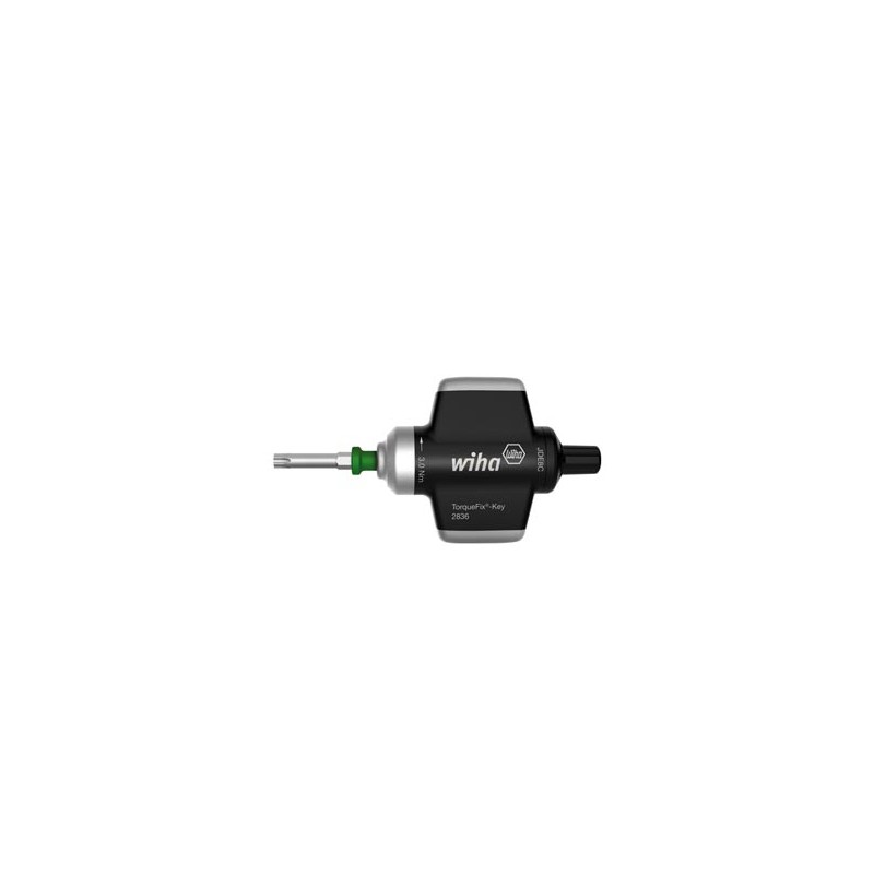 Wiha Torque screwdriver with key handle TorqueFix® Key permanently pre-set torque limit (38557) 2,0 Nm, 4 mm