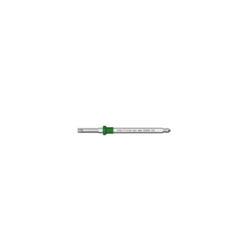 Wiha Wechselklinge TORX® für Drehmoment-Schraubendreher mit Schlüsselgriff (38813) T25 x 75 mm, 8,0 Nm