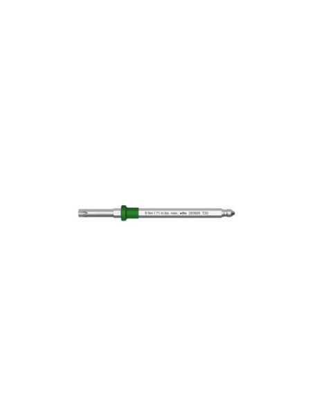Wiha Wechselklinge TORX® für Drehmoment-Schraubendreher mit Schlüsselgriff (38813) T25 x 75 mm, 8,0 Nm