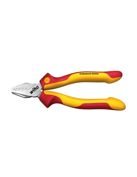 Wiha Pince à sertir pour embouts de câble Professional electric sous blister (38985) 145 mm