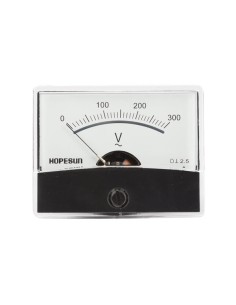 ANALOGE PANEELMETERVOOR AC SPANNINGSMETINGEN 300V AC / 60... 2