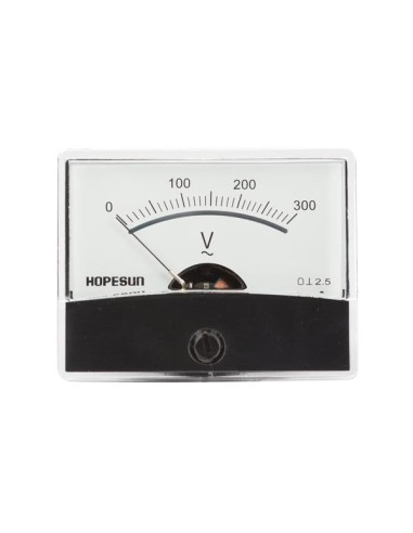 ANALOGUE VOLTAGE PANEL METER 300V AC / 60 x 47mm