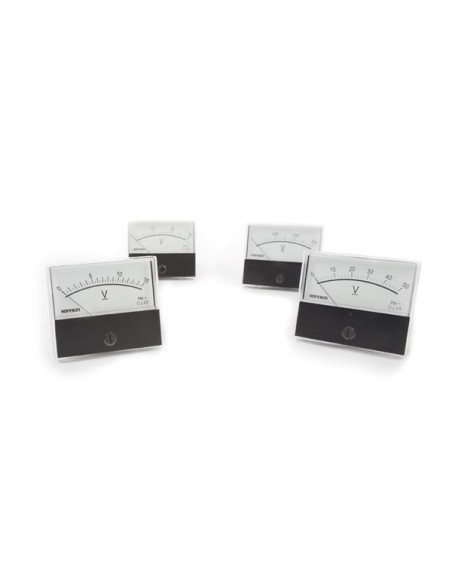 ANALOGES EINBAU-SPANNUNGSMESSGERÄT 300 V AC / 60 x 47 mm