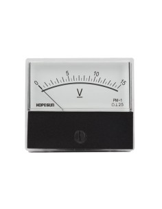 ANALOGE PANEELMETERVOOR DC SPANNINGSMETINGEN 15V DC / 70... 2