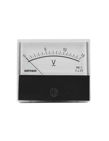 ANALOGE PANEELMETERVOOR DC SPANNINGSMETINGEN...