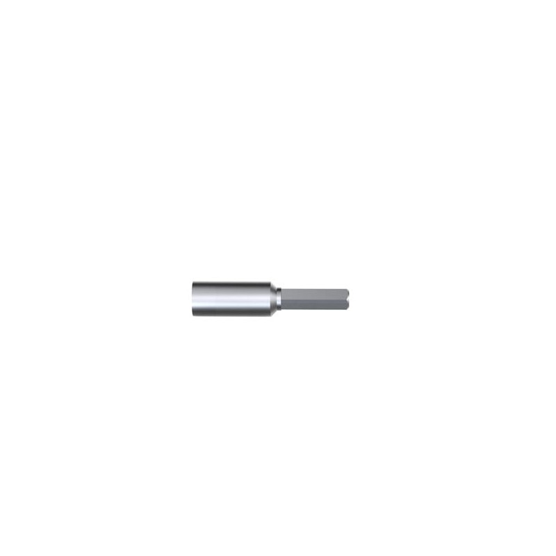Wiha Micro-Steckschlüssel 30 mm buitenzeskant vorm 4 mm (40660) 5,0